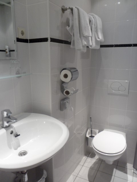 Interior of Toilet at Hotel De La Bourse