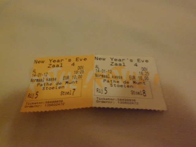 Tickets for New Year's Eve at Pathe Cinema Amsterdam (10 Euros)