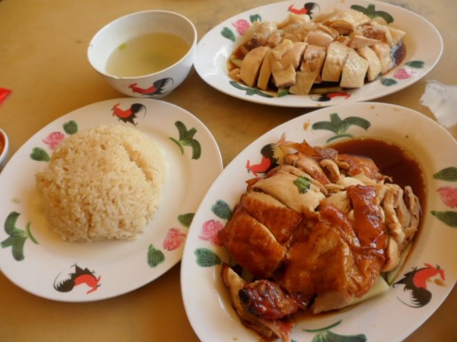 Chicken rice at Wee Nam Kee Chicken Rice Restaurant