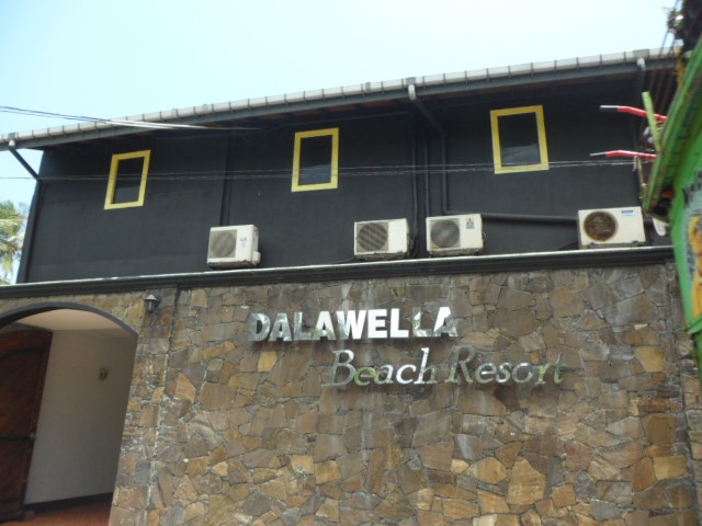 Dalawella Beach Resort Entrance