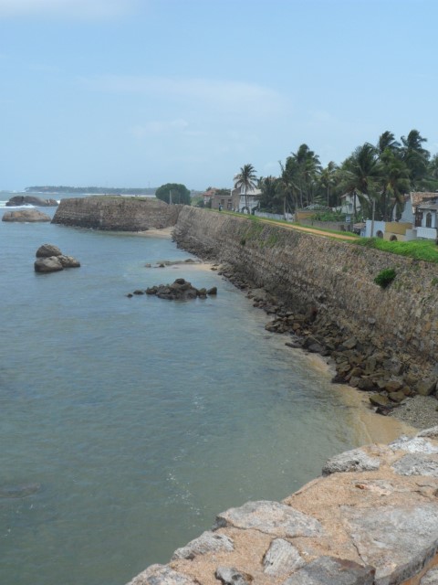 Along the Galle Fort