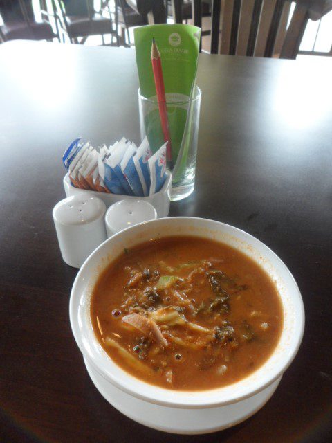 Assam Laksa at Teratai Restaurant Lotus Desaru Beach Resort