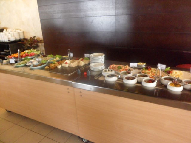 Buffet spread at Teratai Restaurant