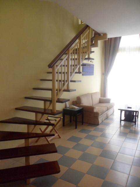 Entrance to the one bedroom suite at Lotus Desaru Beach Resort