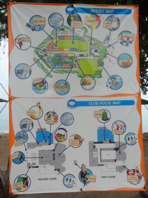 Map of Lotus Desaru Beach Resort