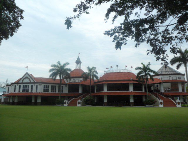 Rear view of the clubhouse Lotus Desaru