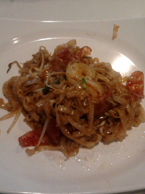 Small portion of Penang Lim Brothers Char Koay Teow at Malaysian Food Street RWS