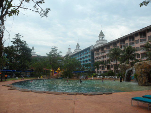 Swimming pool at the Clubhouse Lotus Desaru