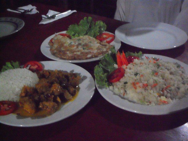 Lemon Chicken Rice, Omelette, Fried Rice at Royal Restaurant