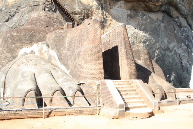 Lion Claws at Sigiriya Rock
