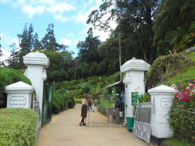 Entrance of Hakgala Botanical Gardens