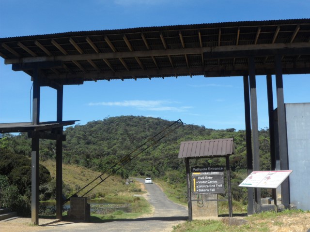 Entrance of Horton Plains National Park