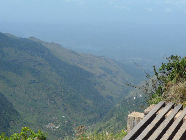 View from the Little World's End at Horton Plains National Park