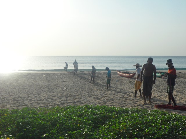 Timing and co-ordination of fishermen at Trincomalee