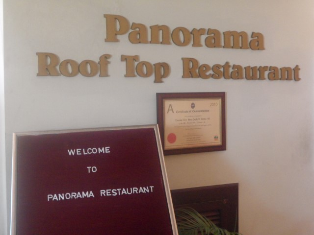 Panoroma Roof Top Restaurant in Colombo City Hotel