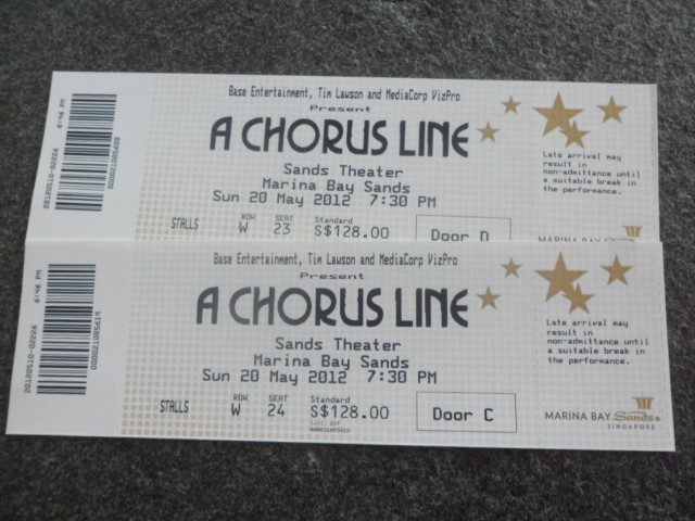 A Chorus Line tickets