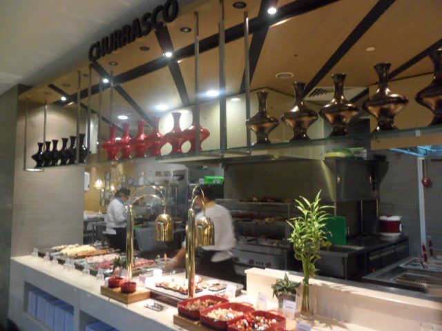 Churrascaria section at TODAI International and Seafood Buffet at Marina Bay Sands (MBS)