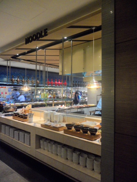 Noodles section at TODAI International and Seafood Buffet at Marina Bay Sands (MBS)