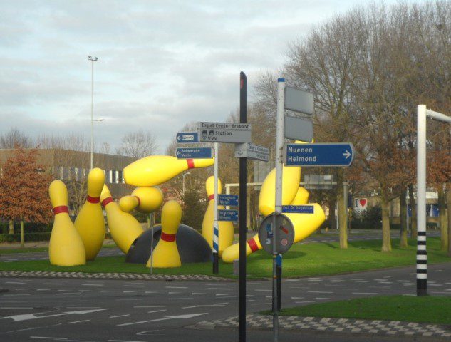 Arty Bowling Structure at Eindhoven