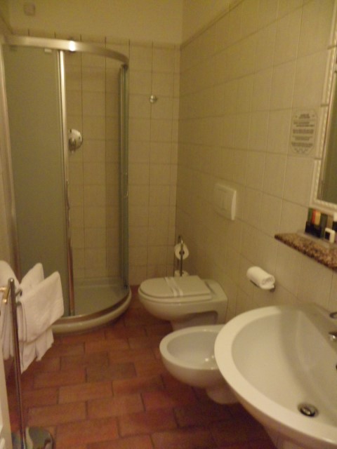 Toilet with heater Hotel Roma Prague