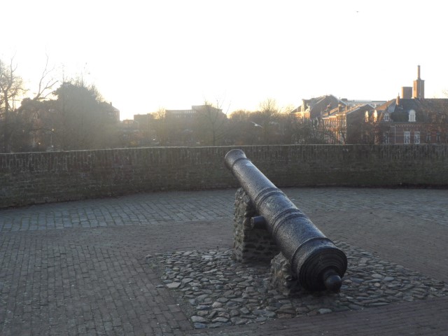 Fort with Cannon in Maastricht