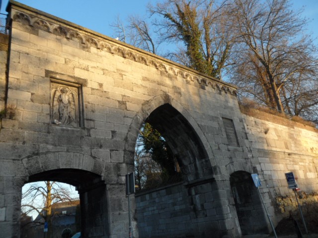 One of the entrance to the fort at Maastricht