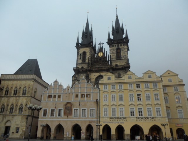 Church of our Lady at Tyn Old Town Square Prague