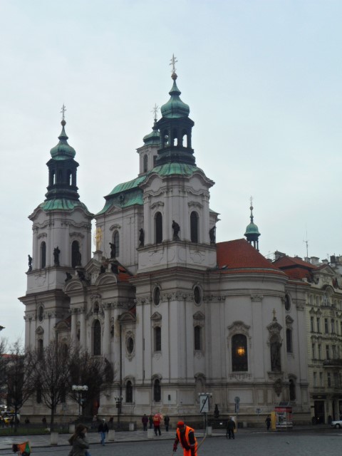 St. Nicholas Protestant Church Old Town Square Prague