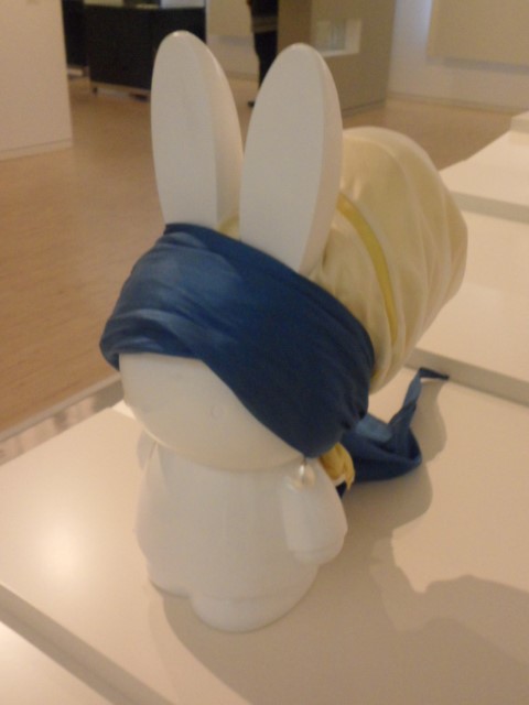 Miffy with blue scarf