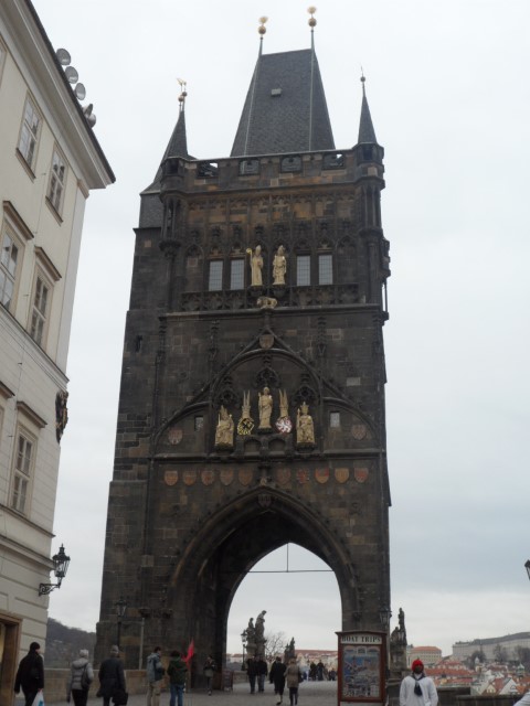 Another Entrance to Charles Bridge Prague