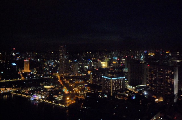 Another view of Singapore Skyline from MBS at Night