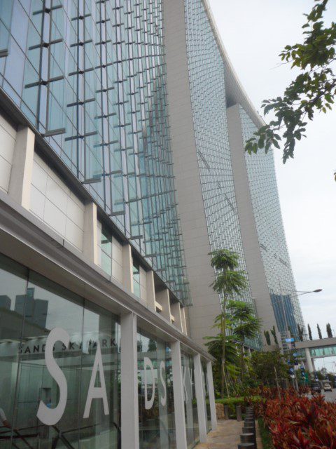 Entrance to Marina Bay Sands Skypark