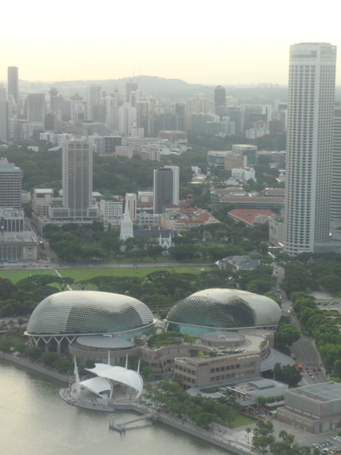 Esplanade and Swissotel (Tallest Hotel in South East Asia)