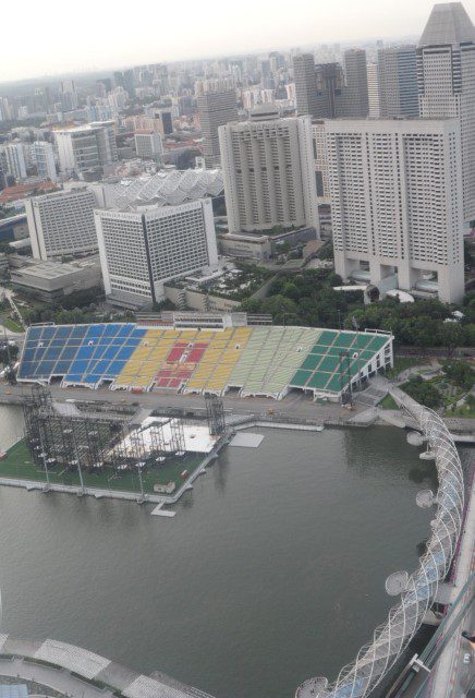 Helix Bridge linking MBS to the Floating Platform and Marina Square (More Shopping!)