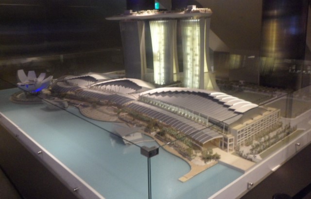Miniature Model of Marina Bay Sands