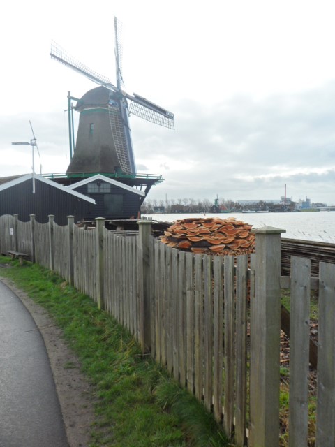Timber Windmill Zaanse Schans