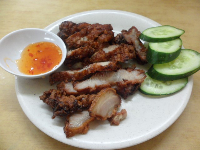 Fried Roast Pork @ Restoran Super Kitchen KL