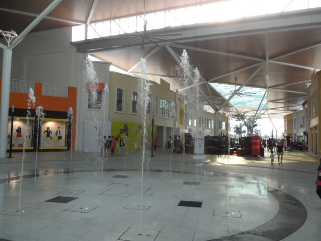 Passing through Mall of Medini...