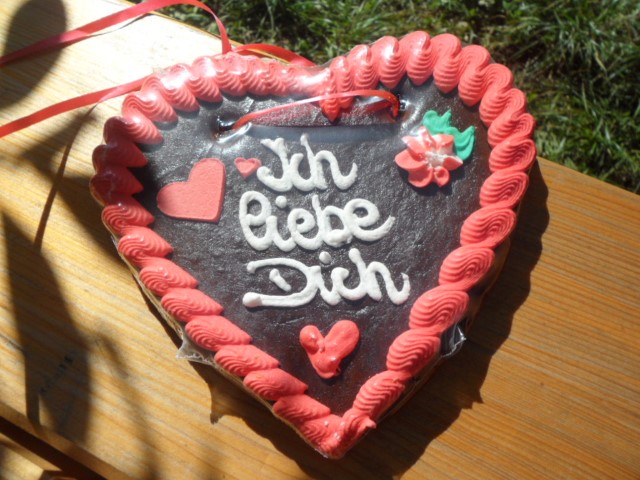 How about an Oktoberfest Leb Kuchen for your loved ones - remember to pay with a kiss!