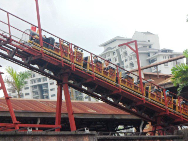 Roller Coaster Ride at Sunway Lagoon