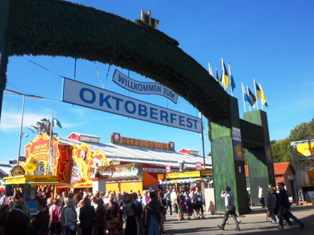 Welcome to Oktoberfest at Theriesen Wiese, Munich!