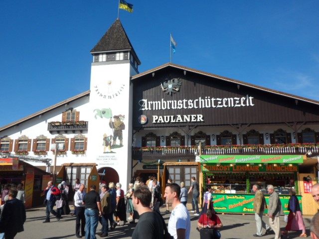 Paulaner Beer Tent @ Oktoberfest Germany