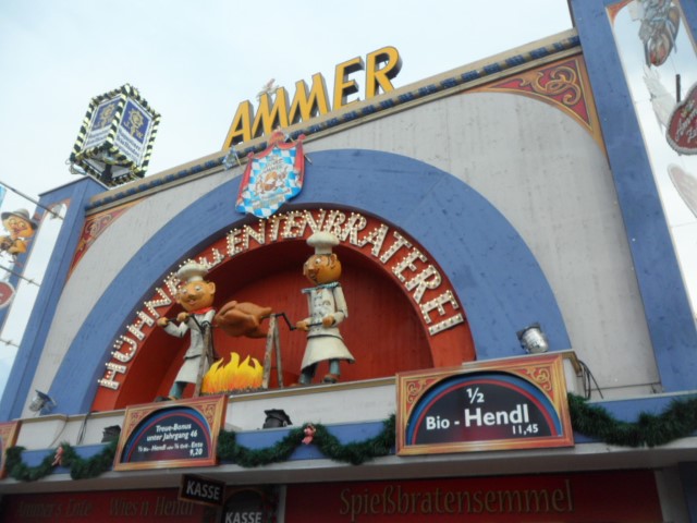 Ammer where we bought our  roasted chicken at Oktoberfest Germany!