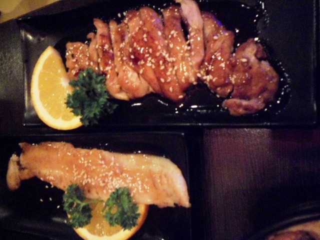 Teriyaki Chicken & fish fillet Amsterdam All You Can Eat Japanese Buffet