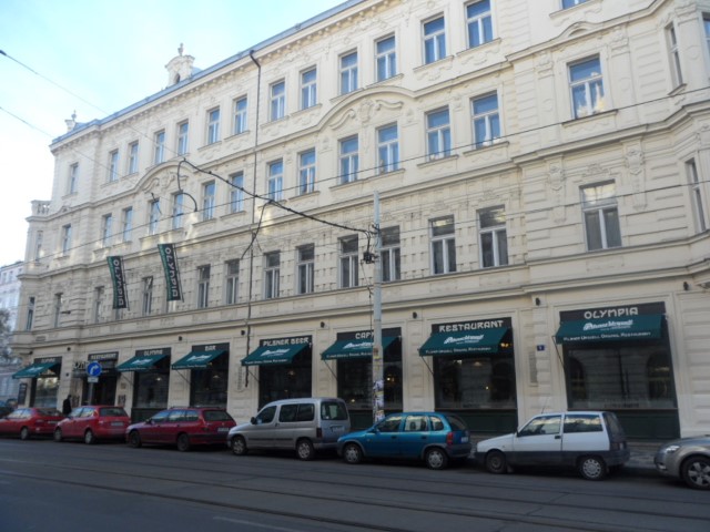 Exterior of Restaurant Olympia Prague