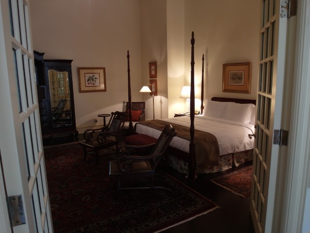 Bedroom 1 of Presidential Suite Raffles Hotel
