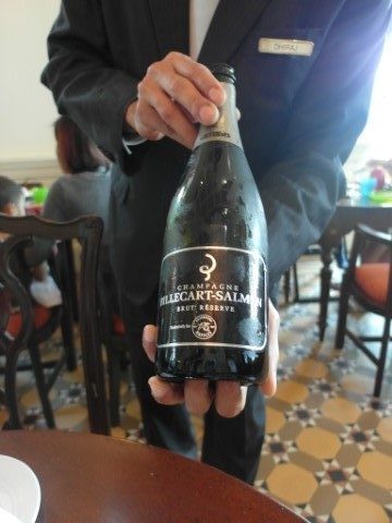 Billecart-Salmon Champagne at the Raffles Hotel Bar and Billiard Room Sunday Brunch (Custom)