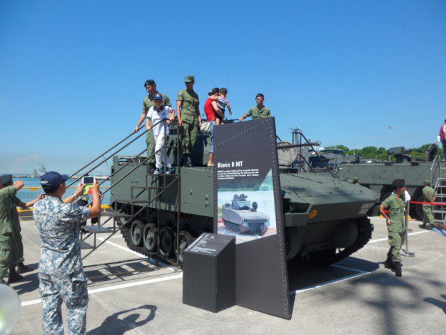 Bionix Tanks at Navy Open House 2013