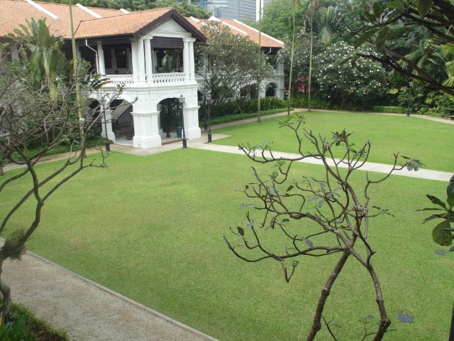 Courtyard and Gardens of Raffles Hotel