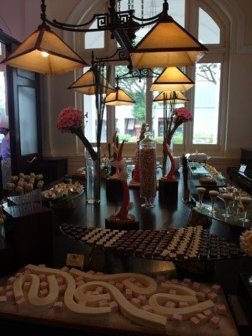 Dessert Spread at the Sunday Brunch of Bar and Billiard Room
